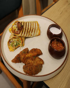 Mexican Bean & Cheese Wrap