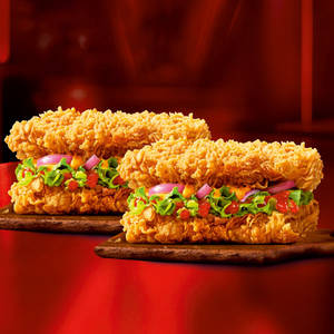 2 Double Down Burgers