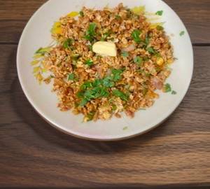 Butter egg bhurji  2 nag