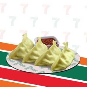VEG STEAMED MOMOS - 4pcs