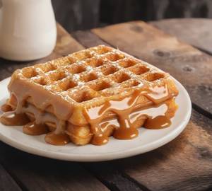 Caramel waffles