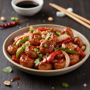 Mushroom Chilli
