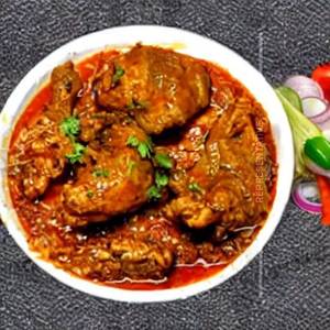 Chicken Do Pyaza                             