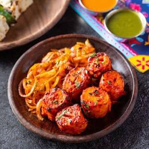 Chilli Garlic Chaap Tandoori