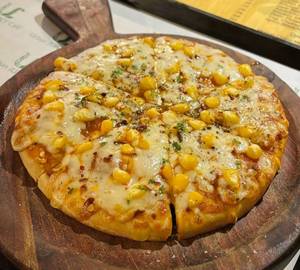 Corn And Cheese Pizza