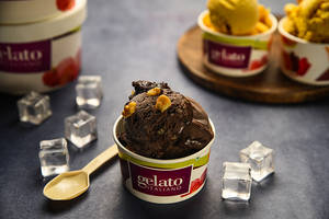 Gelato Chocolate Brownie Fudge- Italian Ice Cream