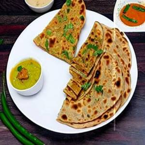 Pyaz paneer mix paratha