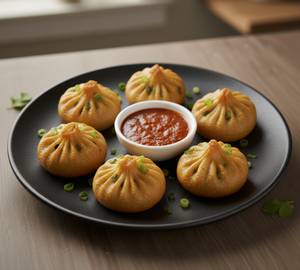 Cheese Corn Momo Fried