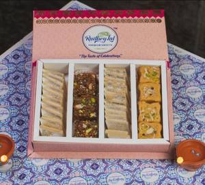 Half Khoya Mix's With Half Kaju Barfi