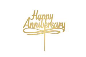 Happy Anniversary Topper