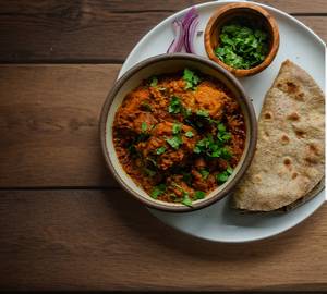 Chaap Korma Thali