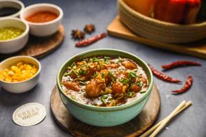 Babycorn In Hot Garlic Sauce