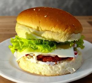 American cheese burger