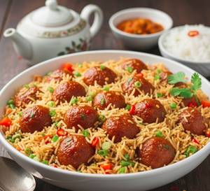 Veg Manchurian Rice
