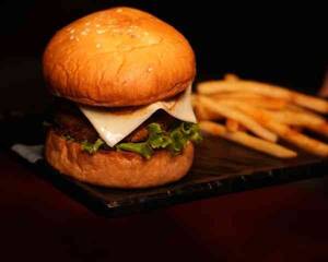 Chicken Tikka Burger