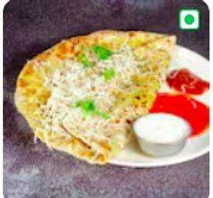 Cheese aloo methi paratha