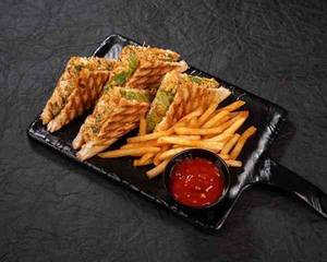 Spicy Shredded Chicken Sandwich