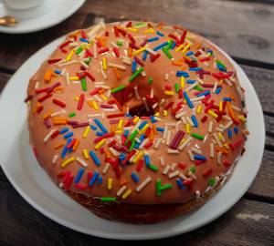 Strawberry donut