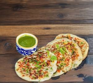 Ghee Onion Podi Uttapam
