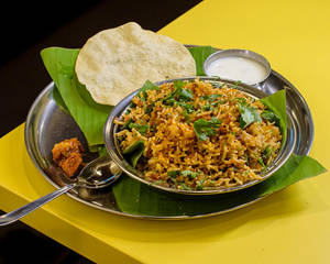 Ghee Podi Rice