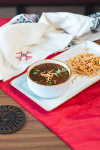 Manchow Delight Soup.