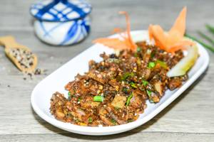 Mushroom Pepper Fry