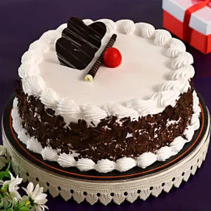 Black White Forest Cake [500 Gm]