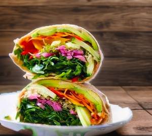 Chicken tikka wrap
