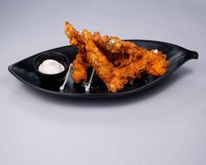 Beer Batter Fried Chicken,burani Cream