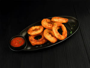 Dosa Battered Onion Rings