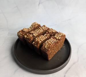 Vegan Carrot Cake (100% Whole Wheat, 100% Jaggery)