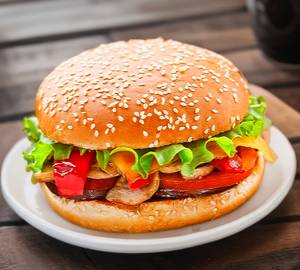 Ayurvedic Vegetable Burger - Made With Wholesome Herbs, Farm-Fresh Veggies, Whole Grains, No Maida