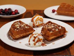 Salted Caramel Waffle