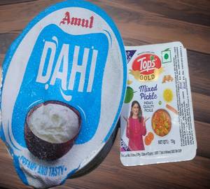 Dahi + Pickle
