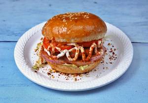 Grilled Peri Peri Burger