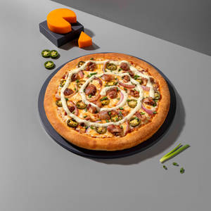 Buffalo Chicken Blaze Pan Pizza.