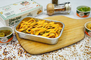 Korean Rice With Cheesy Paneer