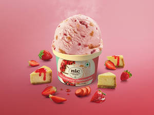 Strawberry Cheesecake Ice Cream 100ml