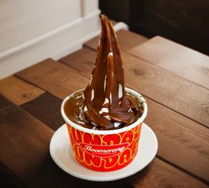 Vanilla Choco Top Ice Cream