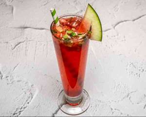 Fresh Watermelon & Passion Fruit Virgin Mojito