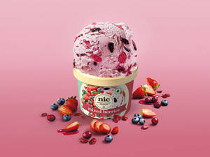 Mixed Berries Ice Cream 100ml