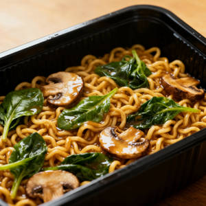 Spinach Mushroom Maggi