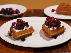 Fresh Berry Waffle