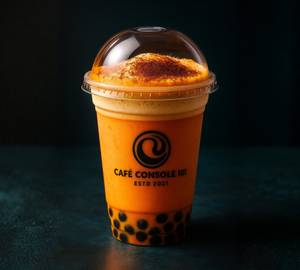 Thai Tea Latte Boba (Real)