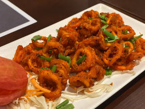 Crispy Fried Takes Squid