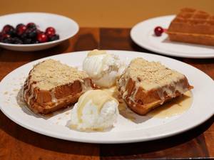 White Chocolate Waffle