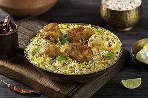 Shahi Kolkata Murgh Biryani( Kolkata Chicken Biryani - Serve -2)