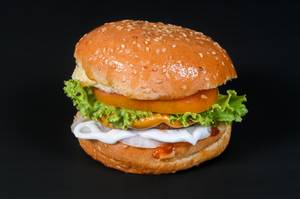 Veg Burger Ob Amazing Street