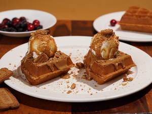 Lotus Biscoff  Waffle