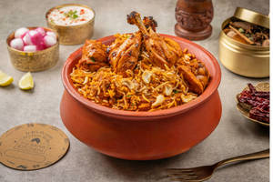Chicken Matki Biryani With Bone